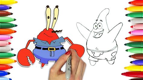 Learn How To Draw Characters From Spongebob Squarepants Hooplakidz