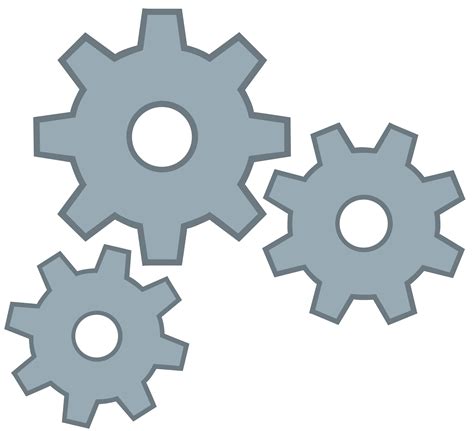 Gear Icon Transparent Gear PNG Images Vector Free Icons And PNG