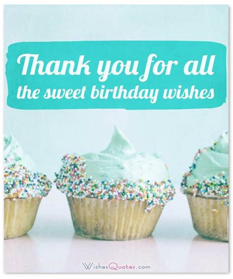 Thank you for all the memories we have. Birthday Thank You Messages: The Complete Guide By ...