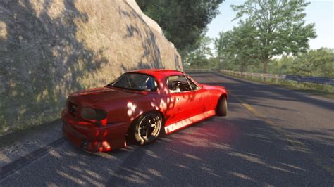 Mazda Mx Miata Downhill Drift At Usui Pass Assetto Corsa Youtube