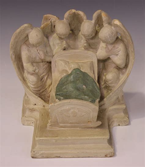 Clare Sheridan An Early 20th Century Plaster Model Of Four Angels