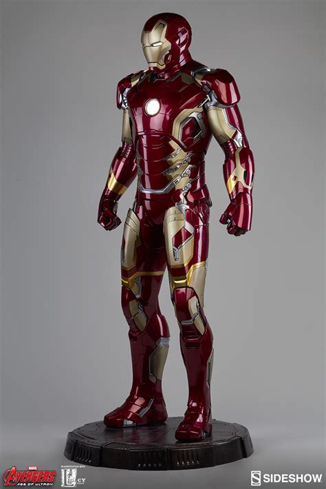 This suit used nanotech, but at least it didn't look fake. Marvel Iron Man Mark 43 Legendary Scale(TM) Figure by ...