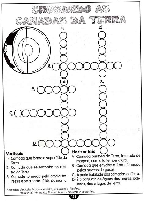 Exercícios Sobre A Formação Da Terra 6o Ano