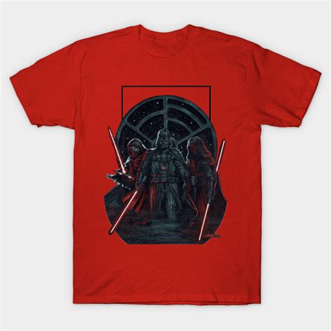 Trio Darkside Star Wars T Shirt By Luca Strati The Shirt List