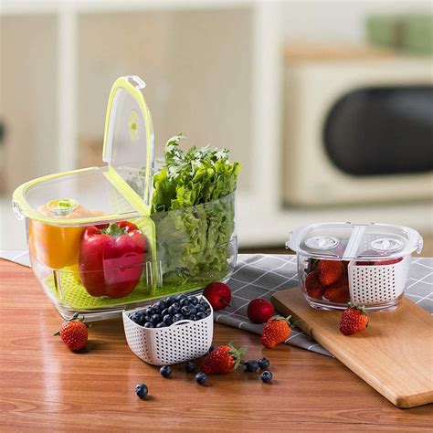 Luxear Vegetable Fruit Produce Storage Containers The Best Furniture