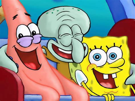 Spongebob Patrick And Squidward Wallpaper Spongebob Squarepants
