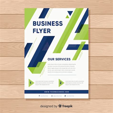 Free Vector Business Flyer Template