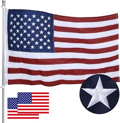 american flag 3x5 ft made in usa intbag usa flags with embroidered stars sewn