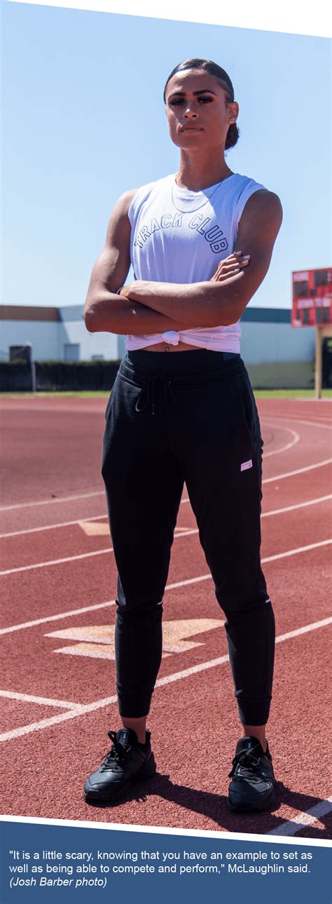 Mclaughlin is the first female athlete to break 13 seconds at 100 m hurdles, 23 seconds for 200 m hurdles and 53 seconds at 400 m hurdles. N.J. track legend Sydney McLaughlin wants more than Olympic glory