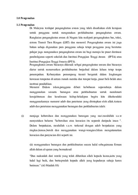 Kajian kes kegiatan ekonomi penduduk di felda jengka pahang. Trainees2013: Contoh Borang Soal Selidik Sistem Pengangkutan