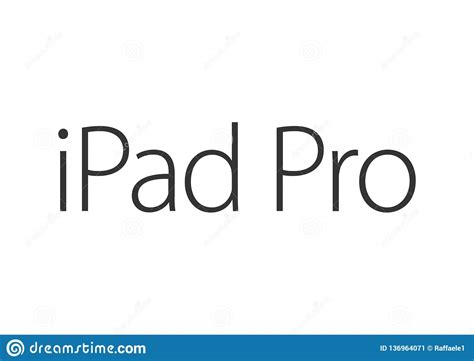Apple Ipad Pro Logo Editorial Photo Illustration Of Mirror 136964071