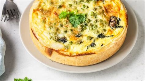 Mini-quiches aux petits pois