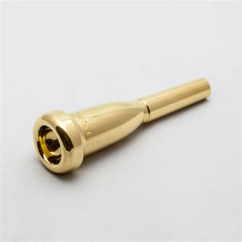 Genuine Bach 24k Gold Megatone Trumpet Mouthpiece 3 New Ships Fast