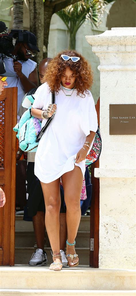 Rihanna In A Bikini In Barbados August 2015 Celebmafia