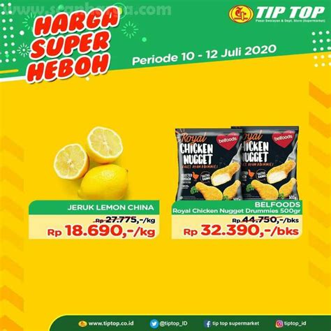 Sebab akan ada banyak promo atau potongan harga yang didapat. Katalog Promo TIP TOP Pasar Swalayan Weekend 17 - 19 Juli ...