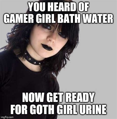 Goth Girl 500x510 Mid Gray Background Memes Imgflip