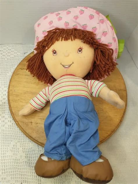 Vintage Strawberry Shortcake Plush Talkingsinging Doll Working 15