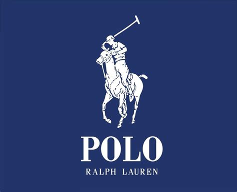 Polo Ralph Lauren Marca Logo Blanco Símbolo Ropa Diseño Icono Resumen