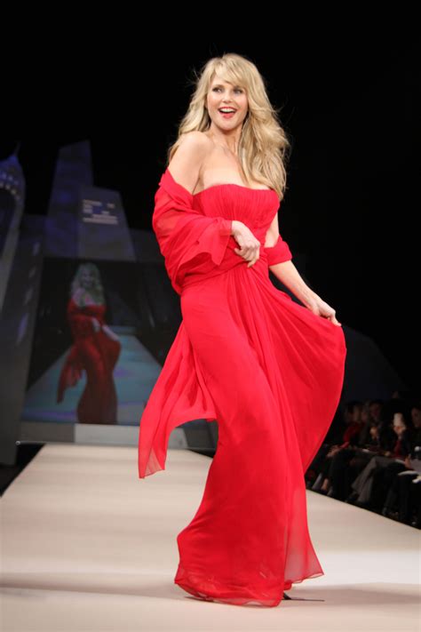 Christie Brinkley At The Heart Truths Red Dress Collection 2012 Fashion