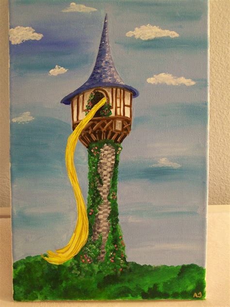 Rapunzel Tower Disney Canvas Art Disney Paintings Disney Canvas
