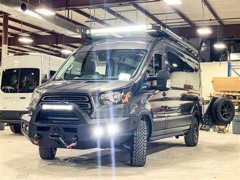 Vandoit Ford Transit Camper Van With Backwoods Adventure Mods Bumpers