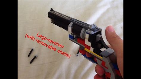 Lego Revolver With Removable Shells Youtube