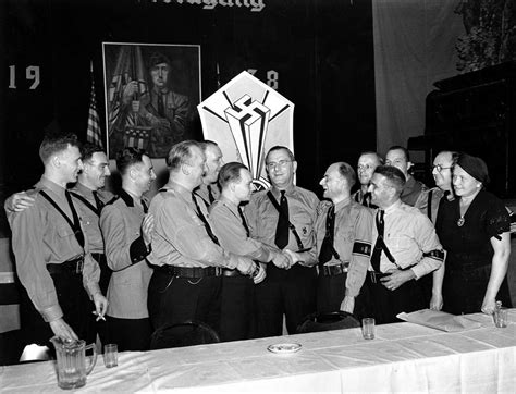 The American Nazis Of The German American Bund 1930s Rare Historical