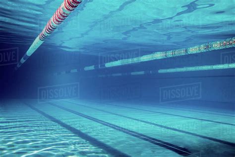 Underwater Picture Of Empty Swimming Pool Stock Photo Dissolve