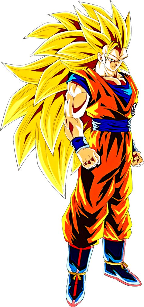 Super Saiyan 3 Goku Enhanced By Darkuchiha7 On Deviantart