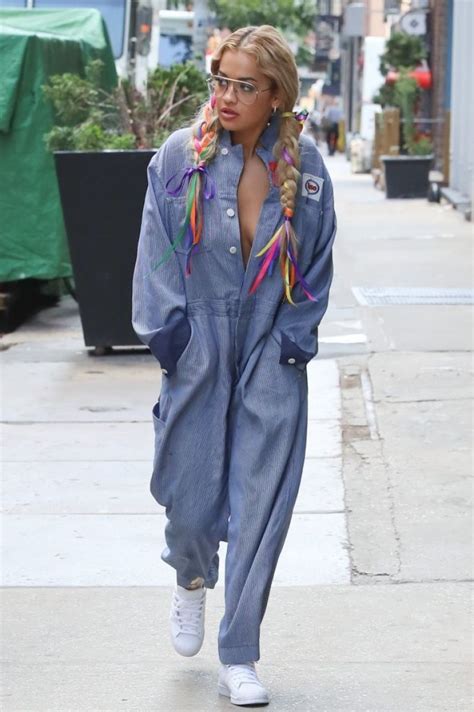 Rita Ora Street Style Out In Nyc 07172016