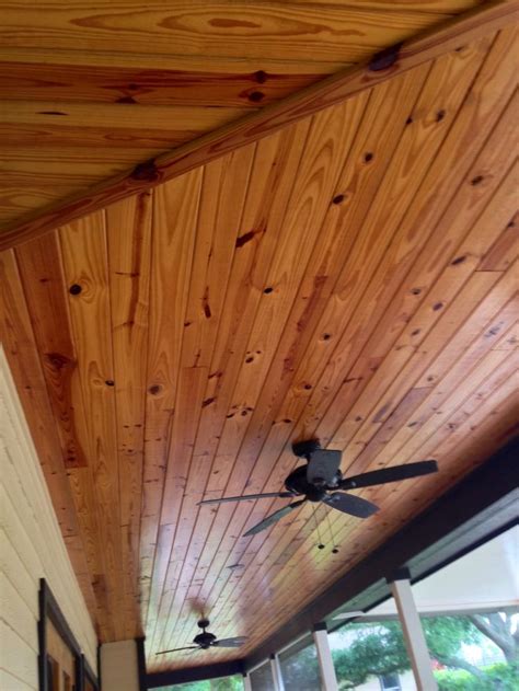 Tongue And Groove Pine Ceiling By Jb Precision Carpentry Inc House