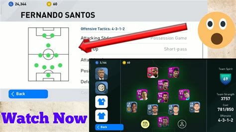 How to play with fernando santos best counter attacking manager in pes 20 mobile full manager tactics explained in video. Signing Portugal Manager- FERNANDO SANTOS 😍🔥| Formation 4 ...