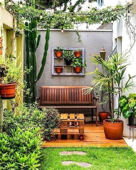 34 Stunning Apartment Garden Design Ideas Magzhouse