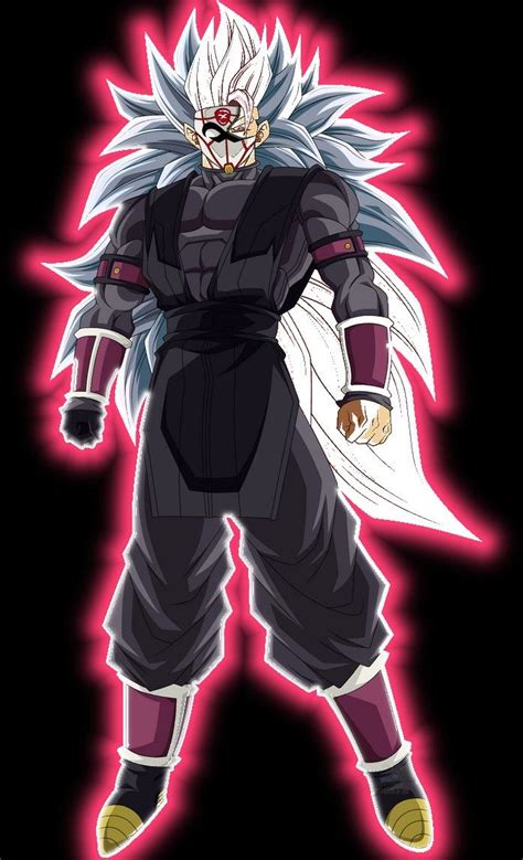 Goku Black Crimson Mask Mui Ssj8 Novos Guerreiros Nelson Araujo