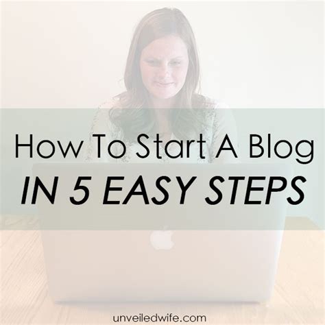 How To Start A Blog In 5 Easy Steps