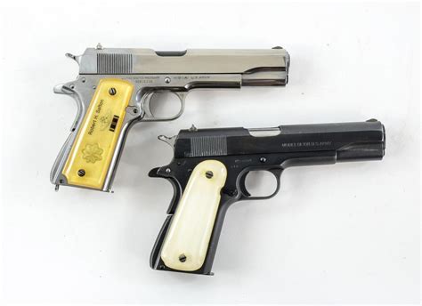 Two Military Wwii Colt Government 1911 Pistols Online Gun Auction