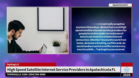 High Speed Satellite Internet Service Providers In Apalachicola Fl Youtube