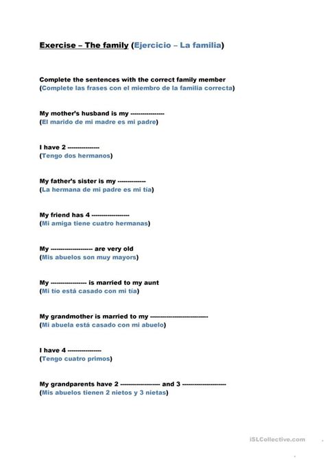 Beginner Teaching English To Spanish Speakers Worksheets