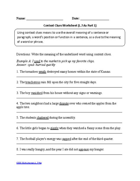 That's where our printable worksheets come in handy. 7th Grade Common Core | Language Worksheets
