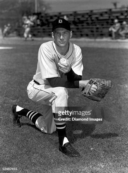 Pitcher Hal Newhouser Of The Detroit Tigers Poses For A Portrait