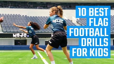 10 Best Flag Football Drills For Kids Fun Flag Football Drills By