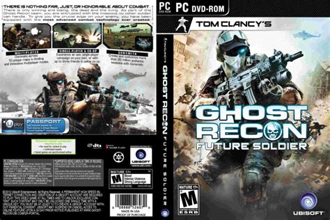 Ghost Recon Future Soldier 2012 Pc Games Front Dvd Cover