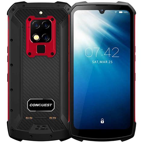 Conquest S16 Ip68 Shockproof Waterproof Rugged Smartphone Android Push