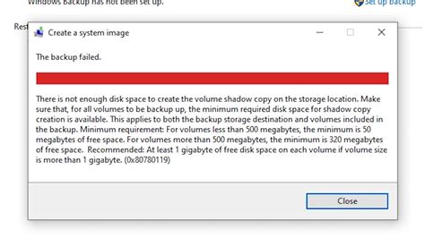 How To Fix Windows Backup Image Error 0x80780119 Fix Windows 10 Or