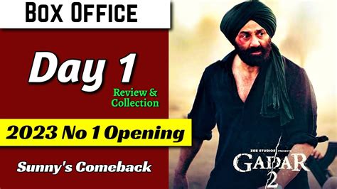 Gadar 2 Box Office Collection Day 1 And Gadar 2 Review Sunny Deol