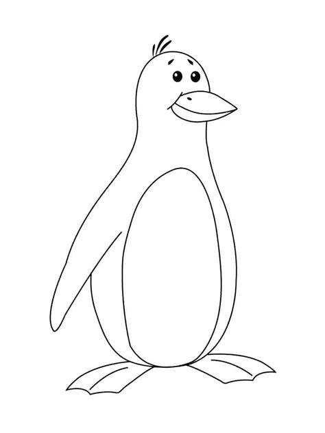 Coloriage Pingouin Gratuit télécharger et imprimer gratuit sur