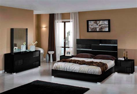Furniture canada bedroom design concept international trend appealing contemporary style stunning wingback chair black white bedroom sets. Italian Modern Bed in Black finish VG Ansel | Modern ...