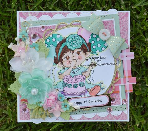 Birthday Card Baby First Birthday Little Girl Birthday