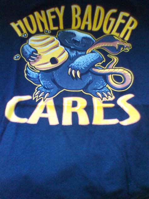 Honey Badger Cares T Shirt Watchv4r7whmg Flickr