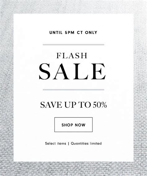 Flash Sale Up To 50 Off Horchow